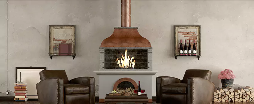 Thelin Hearth Products Providence Pellet Insert Fireplace Installation in Westchase, FL