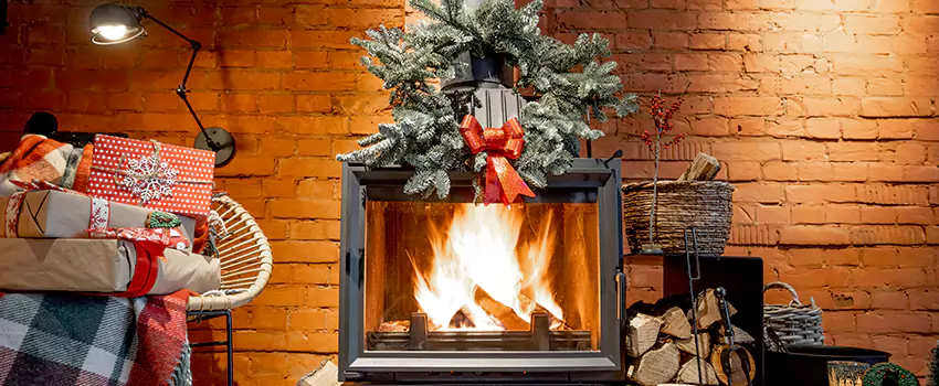 Travis Industries Linear Gas Fireplace Installation in Westchase, Florida