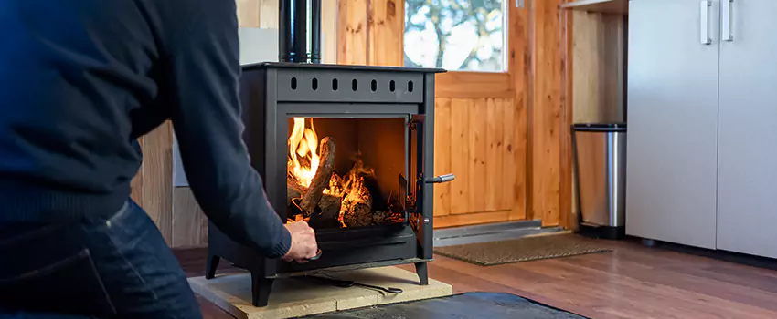 Open Hearth Wood Fireplace Installation in Westchase, FL