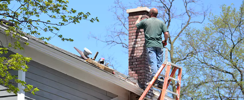 Vinyl and PVC Chimney Flashing Installation in Westchase, FL